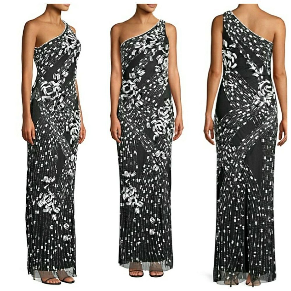 Parker Black "Tasha" beaded two-tone